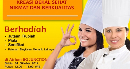 Lomba Memasak Kreasi Bekal Nikmat dan Berkualitas